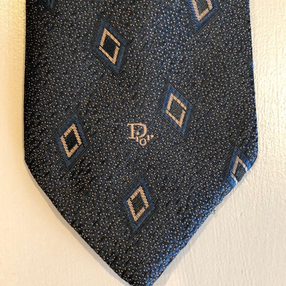 🎉HP🎉Christian Dior monsieur patterned tie - Picture 2 of 6
